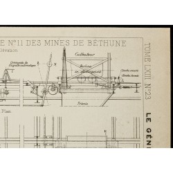 Gravure de 1913 - Culbuteurs du triage - Mines de Béthune - 3