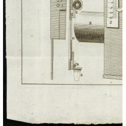 Gravure de 1777 - Quart de cercle - 4