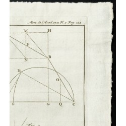 Gravure de 1777 - Construction de charpente - 3
