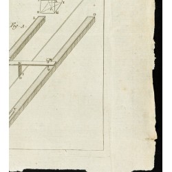 Gravure de 1777 - Méridienne de l'observatoire de Paris - 5