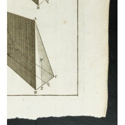 Gravure de 1777 - Architecture - Contreforts, résistance et revêtements - 5