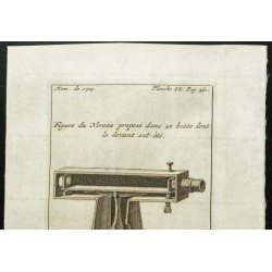 Gravure de 1777 - Plan d'un niveau - 2