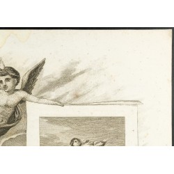 Gravure de 1825 - Oeuvres de Gérard Audran & Charles-Clément Bervic - 3
