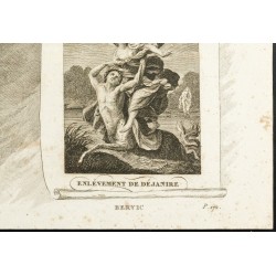 Gravure de 1825 - Oeuvres de Gérard Audran & Charles-Clément Bervic - 5