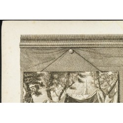 Gravure de 1825 - Oeuvres de Charles Le Brun & Claude Joseph Vernet - 2
