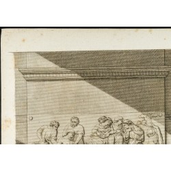 Gravure de 1825 - Oeuvres de Jean-Goujon & François Girardon - 2