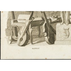 Gravure de 1825 - Jean-Philippe Rameau & Étienne Méhul - 4
