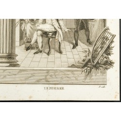 Gravure de 1825 - Oeuvre d'Antoine Léonard Thomas & Lemierre - 5