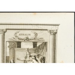 Gravure de 1825 - Oeuvre de Corneille & Racine - 3