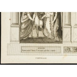 Gravure de 1825 - Oeuvre de Corneille & Racine - 4