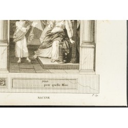 Gravure de 1825 - Oeuvre de Corneille & Racine - 5