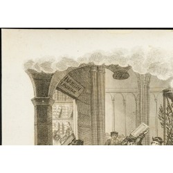 Gravure de 1825 - Oeuvre de Nicolas Boileau & Jean-Baptiste Rousseau - 2
