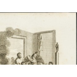Gravure de 1825 - Fénélon & Abbé Barthélemy - 3