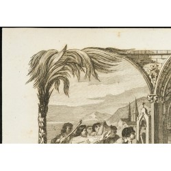 Gravure de 1825 - La Condamine & La Pérouse - 2