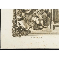 Gravure de 1825 - La Condamine & La Pérouse - 4