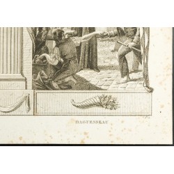 Gravure de 1825 - Lamoignon & Daguessau - 5