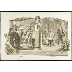 Gravure de 1825 - Oeuvre d'Antoine Léonard Thomas & Lemierre - 6