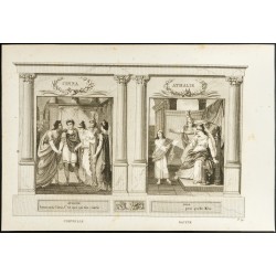 Gravure de 1825 - Oeuvre de Corneille & Racine - 6