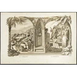 Gravure de 1825 - La Condamine & La Pérouse - 6