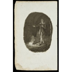 Gravure de 1834 - Gravure sur L'imagination - 4