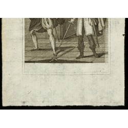 Gravure de 1810 - Gravure sur Le Cid - 3