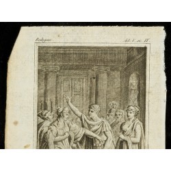 Gravure de 1810 - Gravure sur Rodogune - 2