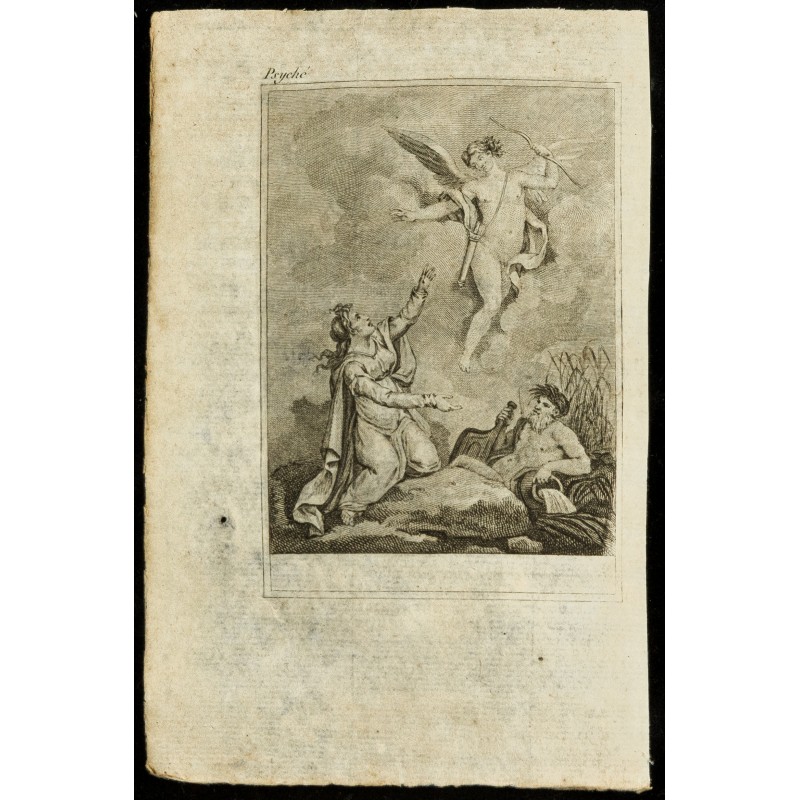 Gravure de 1810 - Gravure sur Psyché - 1