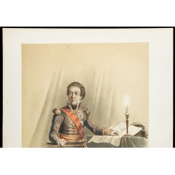 Gravure de 1846 - Portrait de Berthier - 2