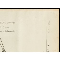 Gravure de 1886 - Vue d'un excavateur de 2000 Mètres cube - 3