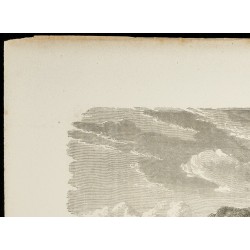 Gravure de 1860 - Baie de Manevai à Vanikoro - 2