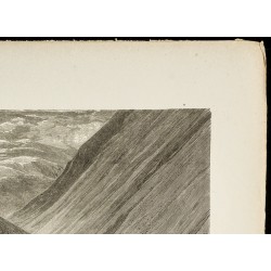 Gravure de 1860 - Vallée de l'Heimdal - 3