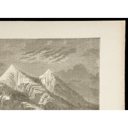 Gravure de 1860 - Les monts San-Francisco - 3