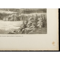 Gravure de 1860 - Les monts San-Francisco - 5