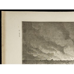 Gravure de 1860 - Incendie de prairie à Valnut-Creek - 2