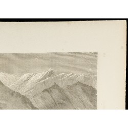 Gravure de 1860 - La vallée de Noukha - 3