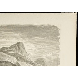 Gravure de 1860 - Jamaïque Baie de Santa-Anna - 3