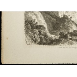 Gravure de 1860 - Jamaïque Baie de Santa-Anna - 4