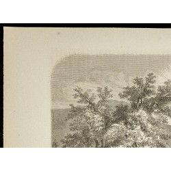 Gravure de 1860 - Une plage de la baie de Tourane - Viêt Nam - 2