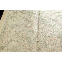 Gravure de 1919 - 5eme et 6eme arrondissement de Paris - 2