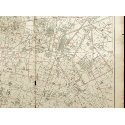 Gravure de 1919 - 9eme et 10eme arrondissement de Paris - 2