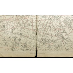 Gravure de 1919 - 9eme et 10eme arrondissement de Paris - 3