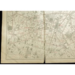 Gravure de 1919 - 9eme et 10eme arrondissement de Paris - 4