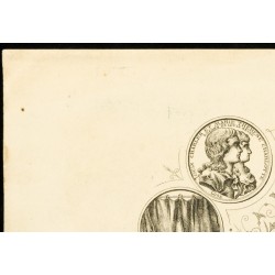 Gravure de Médailles Louis XVIII - 2