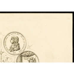 Gravure de Médailles Louis XVIII - 3