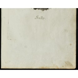 Gravure de 1850 - Portrait de Sully - 3