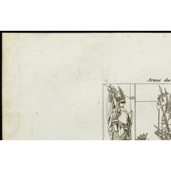 Gravure de Armes du 15ème siècle - 2