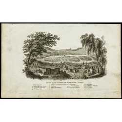 Gravure de Vue de l'ancien Paris - 1