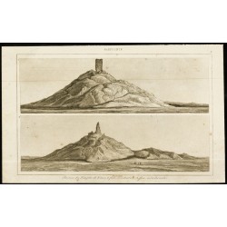 Gravure de 1852 - Ruines du Temple de Belus - 1