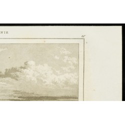 Gravure de 1852 - Vue des ruines de Babylone - 3