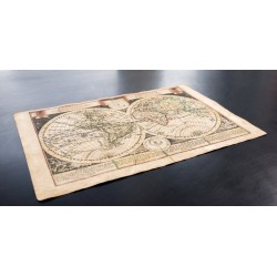 Gravure de 1749 - Globus Terrestris - Schreiber - 7
